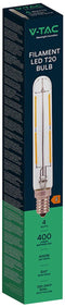 V-TAC VT-2204-N - LED Lamp T20 E14 - 4W 400 Lumen 4000K Helder