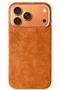 Alcanside iPhone 17 Pro - Alcantara hoesje - MagSafe - oranje