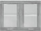 vidaXL - Hangkast - Lyon - 80x31x60 - cm - bewerkt - hout - grijs - sonoma - eikenkleurig