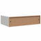 vidaXL Wandschap - Ladekast - 40x23,5x10 cm - MDF - Wit