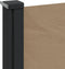 vidaXL - Windscherm - uittrekbaar - 100x500 - cm - taupe