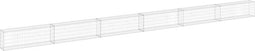 vidaXL - Schanskorfmuur - met - deksels - 900x30x50 - cm - gegalvaniseerd - staal