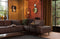 BePureHome Statement Hoekbank Links - Velvet - Warm Groen - 77x274x210