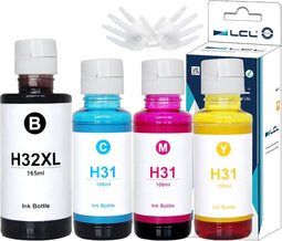 32XL 165ml 31 1VV24AE 1VU26AE 1VU27AE 1VU28AE inktfles Compatibel voor HP Smart Tank 455 457 502 514