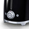Smeg TSF01BLEU - Broodrooster - 950W 2 sleuven 6 bruining-niveaus - Blauw