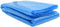 vidaXL - Zwembadzeil - rechthoekig - 260 x 160 cm - PE - blauw