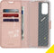 Accezz Samsung Galaxy S20 - Wallet Softcase Bookcase - 3 Pashouders - Roze