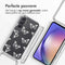 iMoshion Hoesje Geschikt voor Samsung Galaxy A54 (5G) Hoesje Met Koord - iMoshion Design Hoesje met Koord - Transparant / Butterfly