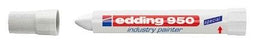 Edding - Viltstift edding 950 pasta rond 10mm wit | 10 stuks