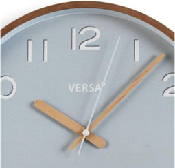 Muurklok Versa Groen Plastic Kwarts 4,3 x 30 x 30 cm