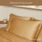 Coco & Cici Coco & Cici - bamboe kussensloop 80 x 80 - okergeel - zacht, luxe en duurzaam beddengoed 1 kussensloop 80x80