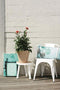 Elho Loft Urban Rond 50 - Bloempot - Ø 48.5 x H 44.5 cm - Warm grijs