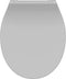 SCHÜTTE 82702 - WC-Bril - Duroplast - Soft Close - Afklikbaar - Grijs