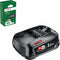Bosch 1 600 A00 5B0 - Lithium-Ion Accu 2,5 Ah 18 Volt - POWER FOR ALL