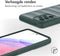 imoshion Hoesje - Geschikt voor Samsung Galaxy A53 - EasyGrip Backcover - Donkergroen