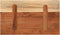 vidaXL - Tafelblad - rechthoekig - 50x40x,2,5 - cm - massief - acaciahout