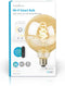 Nedis SmartLife LED Filamentlamp - Wi-Fi - E27 - 360 lm - 4.9 W - Warm tot Koel Wit - 1800 - 6500 K - Glas - Globe