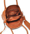 Berba Dames Leren Schoudertas San Remo 775-322 Cognac