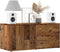 vidaXL - Tv-meubel - 80x34x35,5 - cm - bewerkt - hout - oud - houtkleurig
