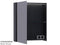 Brauer Dual 60 Black Wood Spiegelkast - 60 cm - Linksdraaiend
