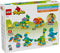 LEGO® DUPLO® Stad - 3-in-1 Dinosaurussen op Wielen - 108 onderdelen