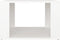 vidaXL - Nachtkastje - 57x55x36 - cm - bewerkt - hout - wit