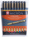 Sakura Pigma Micron 05 Fineliners Etui - 9 kleuren - 0.45mm