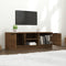 vidaXL - Tv-meubel - 102x35x36,5 - cm - bewerkt - hout - bruin - eikenkleur