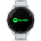 Garmin Forerunner 265S 42 mm wit/zwart met een wit/groene siliconen polsband