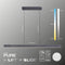 Neuhaus PURE - Hanglamp e-Lift + e-Slide L 120-200 cm zwart