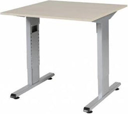 Verstelbaar Bureau - 80x80 robson - alu frame