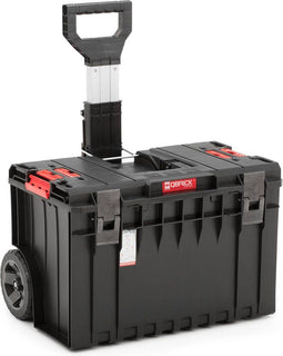 Qbrick System ONE - Gereedschapswagen - Mobiele opslag - Zwart - 44 x 58,5 x 76,5 cm