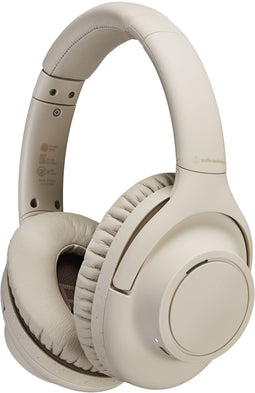 Audio-Technica ATH-S300BG - Hoofdband Headset - Bedraad en draadloos Bluetooth 5.1 - Beige