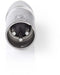 Nedis CAGP15930ME - XLR 3-pin naar RCA tulp kabel - Zilver