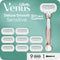 Gillette Venus Deluxe Smooth Sensitive - Scheermes met 9 Navulmesjes - 5 Mesjes - Wit