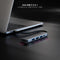 Nanocable 10.16.4605 - Hub USB - 3x USB 3.2 - Grijs