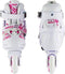Roces Compy 8.0 - Inline Skates - Verstelbaar Comfort Fit - Wit Roze - Maat 30-33