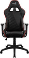 Aerocool AC110 AIR Universele gamestoel Gecapitonneerde zitting Zwart, Rood