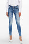 ONLY ONLKENDELL LIFE REG SK ANK TAI006 - Dames Jeans - Skinny - Normale taille - W27x L32