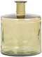 Vaas DKD Home Decor Touw Amber Gehard glas 35 x 35 x 45 cm