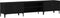 vidaXL - TV - Meubel - Zwart - Eiken - 180x31,5x40 - cm - Geengineerd - Hout