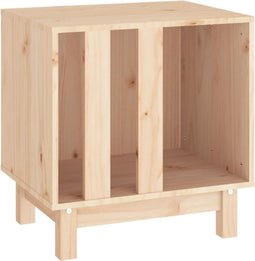 vidaXL - Hondenhok - 50x40x52 - cm - massief - grenenhout