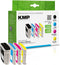 KMP H71V - Inktcartridge - Zwart Cyaan Magenta Geel - Compatibel met HP Officejet Pro 8000/Pro 8500
