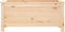 vidaXL - Plantenbak - 82,5x40x39 - cm - massief - grenenhout