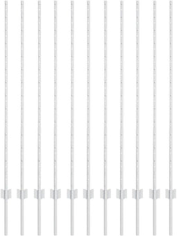 vidaXL - Hekposten - 22 - stuks - U-vorm - 140 - cm - Gegalvaniseerd - Staal