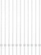 vidaXL - Hekposten - 22 - stuks - U-vorm - 140 - cm - Gegalvaniseerd - Staal