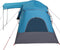vidaXL - Familietent - met - Ramen - Dome - Blauw - 4-Persoons - Waterdicht