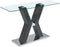 Console DKD Home Decor Zwart Hout Gehard glas Hout MDF 120 x 40 x 76 cm
