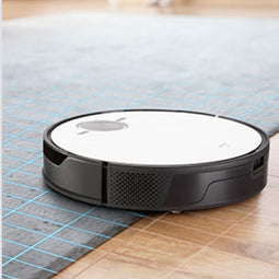 Medion X50 SW - Stofzuig- en dweilrobot - 360° lasernavigatie - Compact (1 stuk)