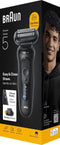 Braun Series 5 - Elektrisch Scheerapparaat - 50 min batterijduur + 1 Opzetstuk - Zwart